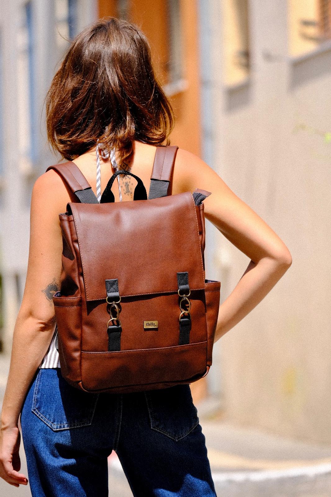 Earth Brown Unicorn Backpack