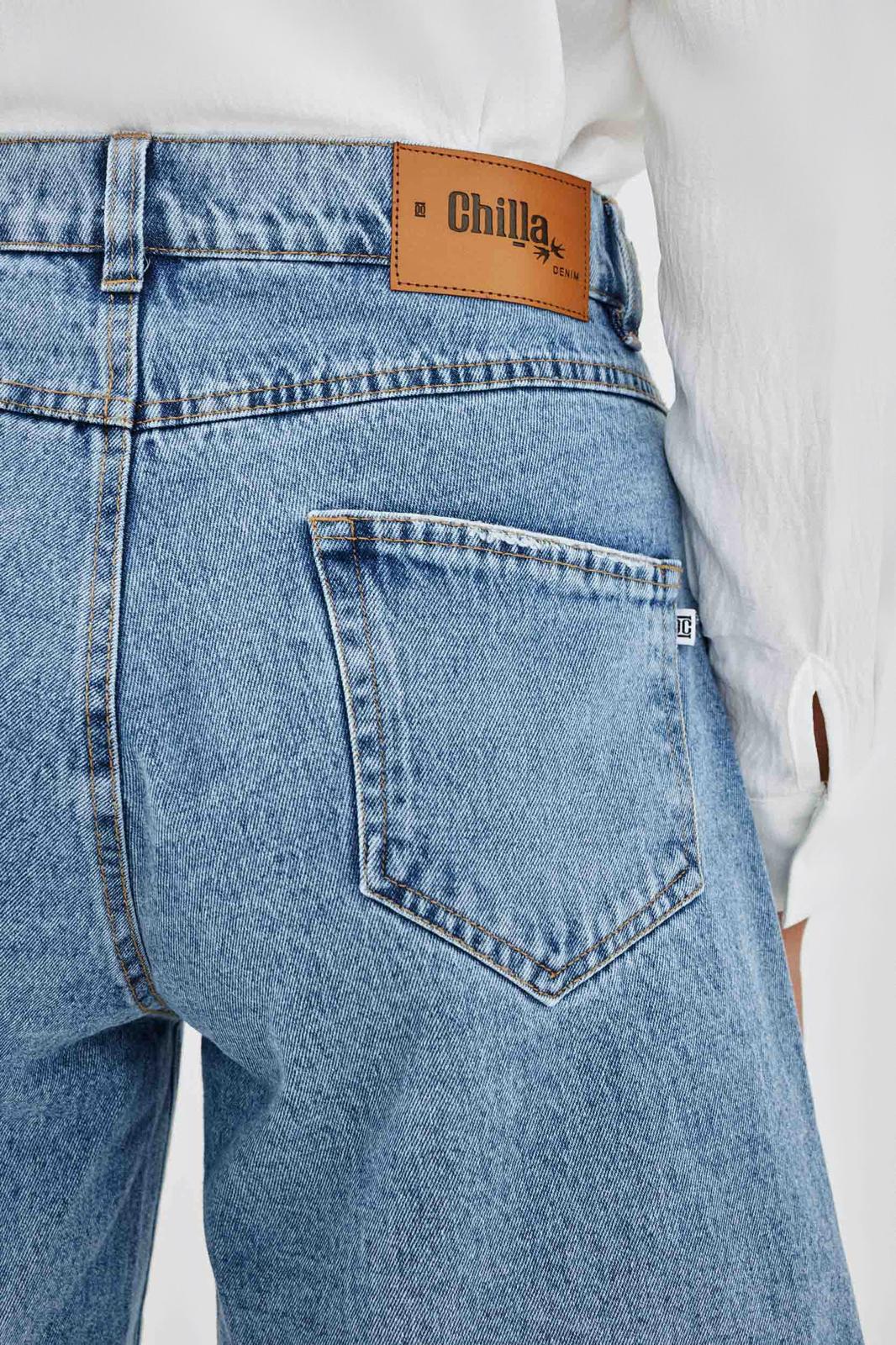 Chilla Denim Shorts – Light Blue