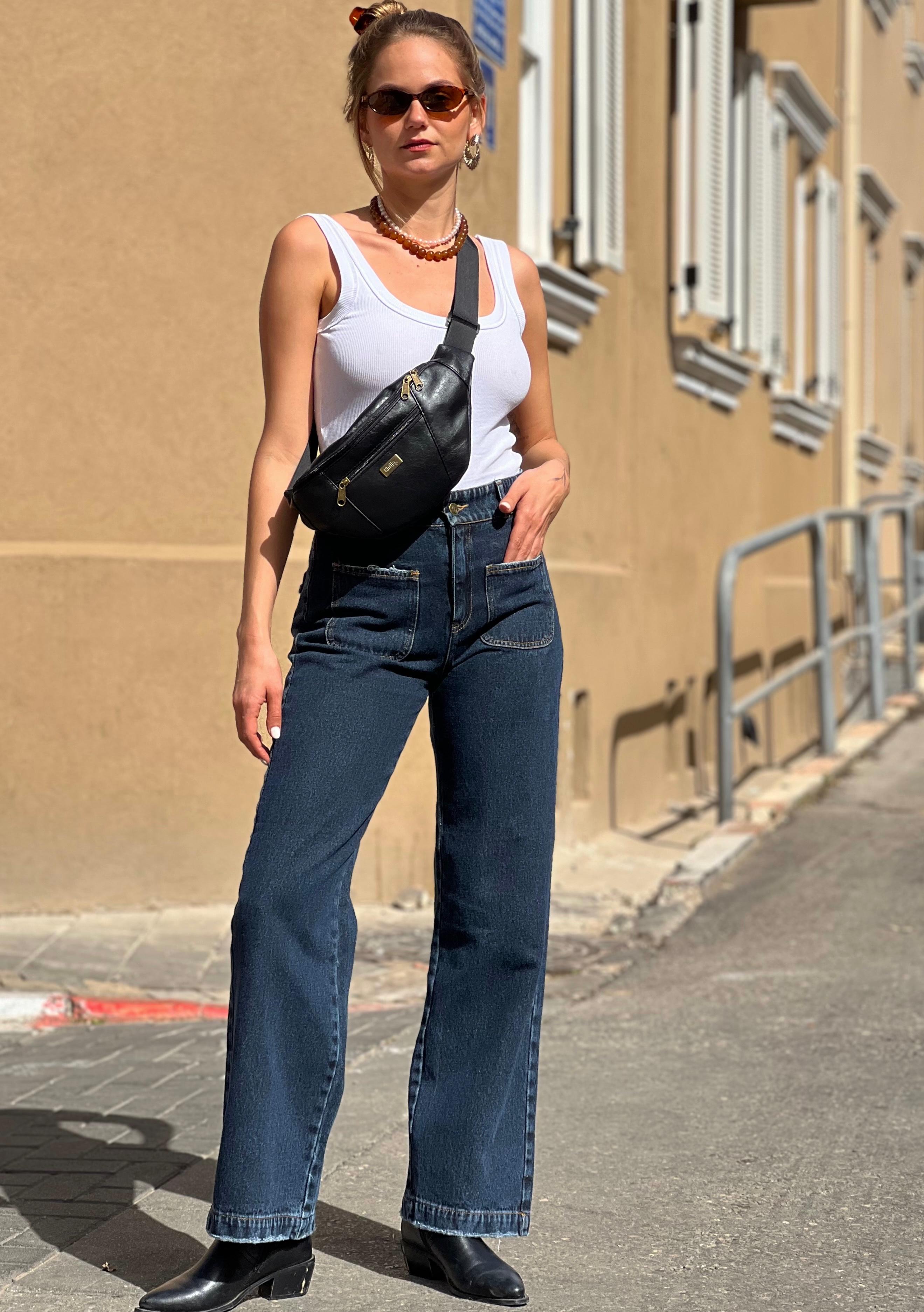 Chilla Denim Jeans – Vintage Dark Distressed