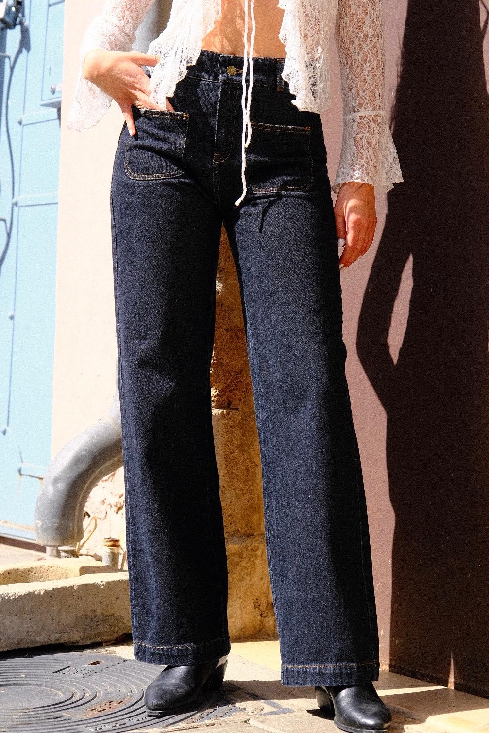 Chilla Denim Jeans – Vintage Dark Wash