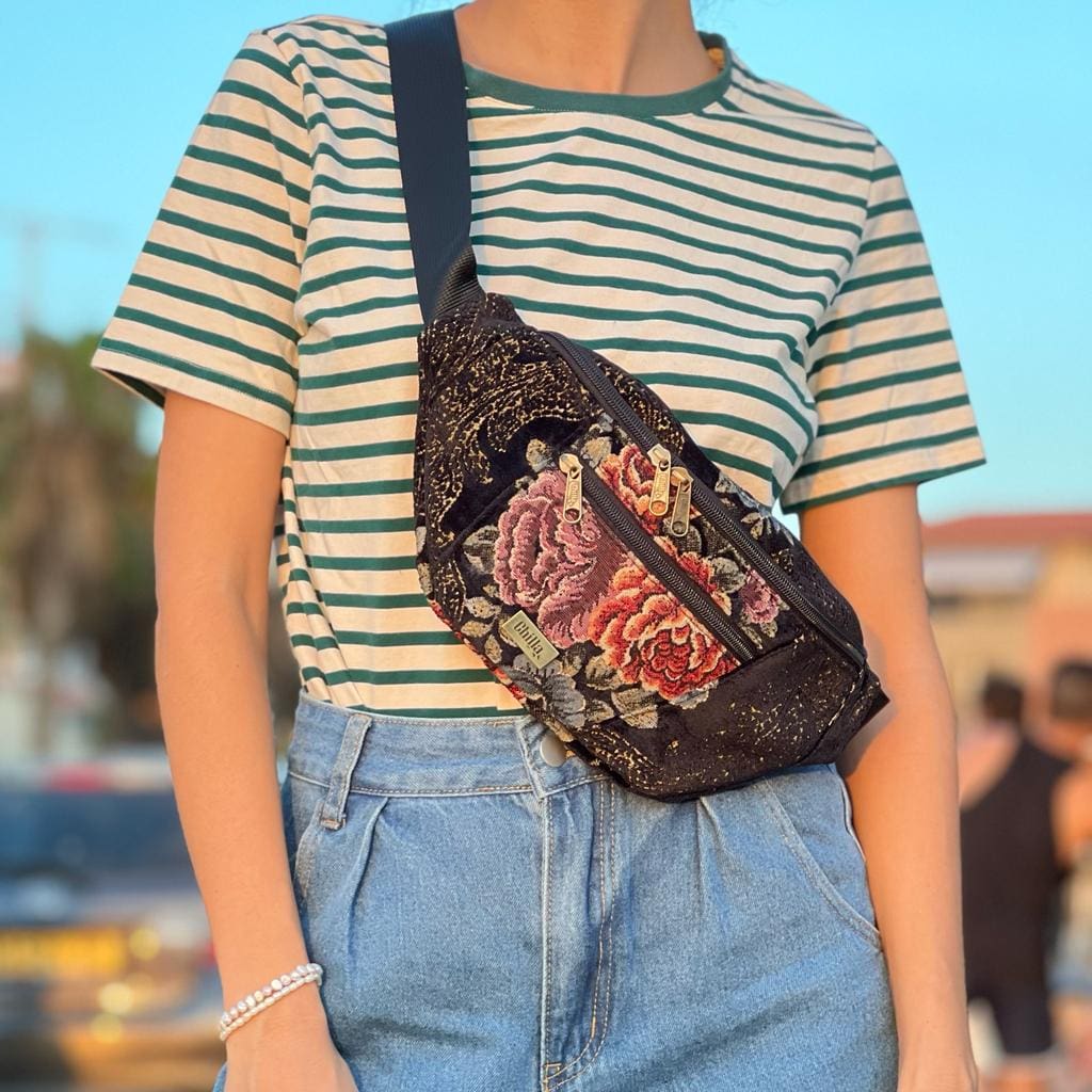 Vintage Floral Large Roni Fanny Pack