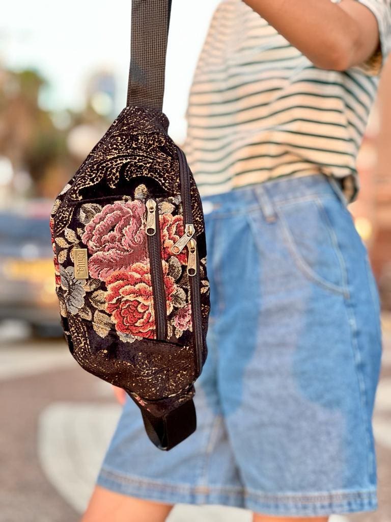 Vintage Floral Large Roni Fanny Pack