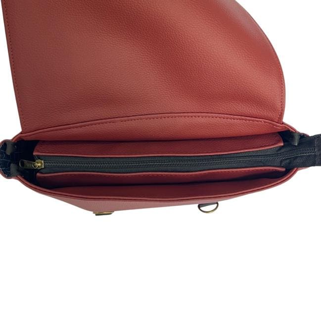 Brown Suede-like Unicorn Backpack