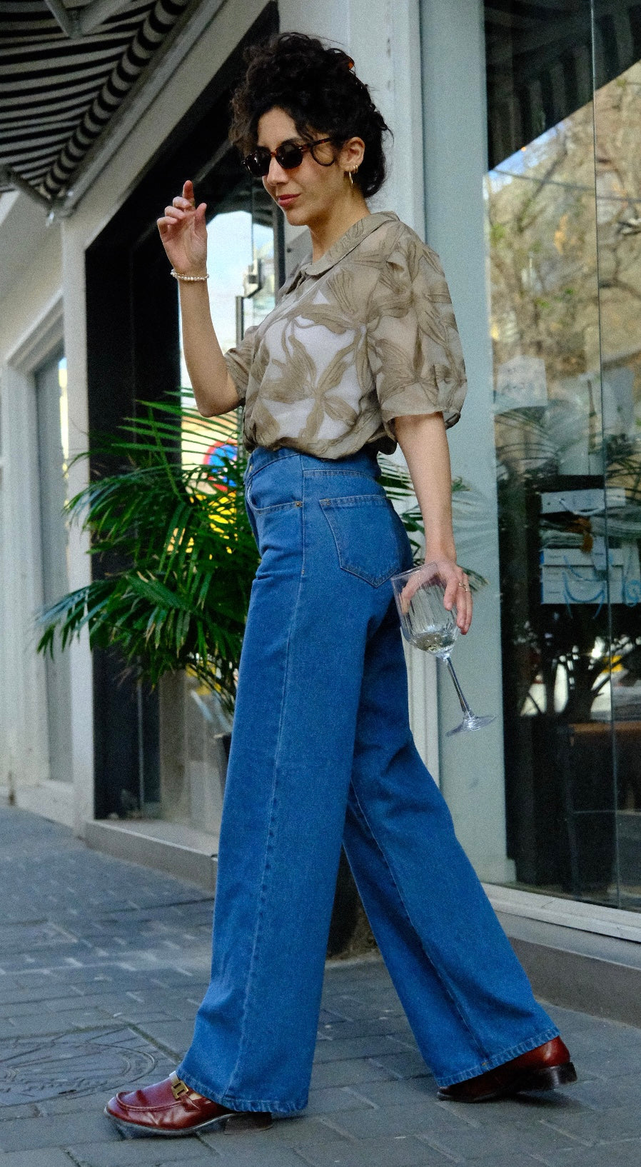 Chilla Denim Jeans – Light Blue Wide Leg