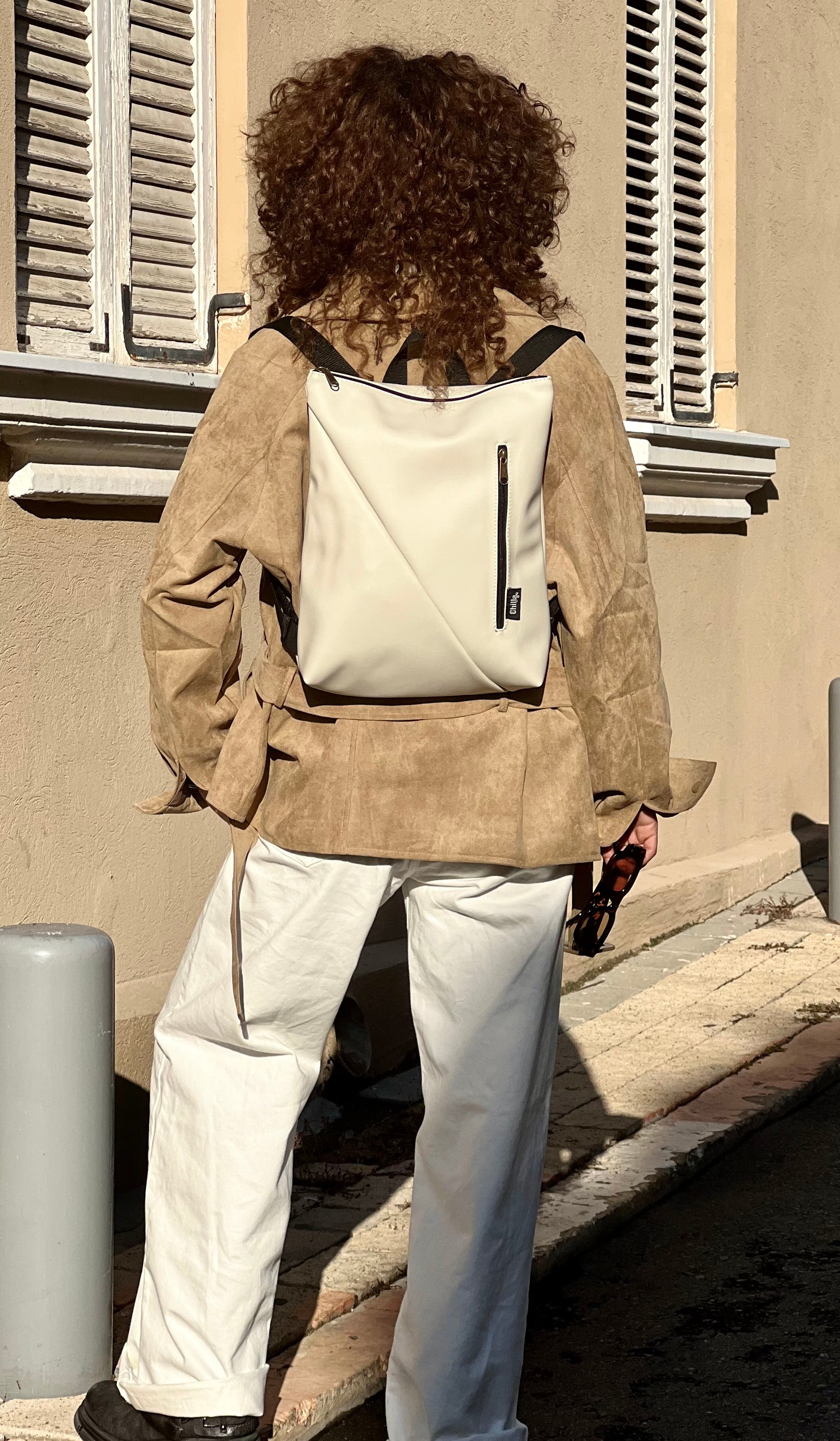 Textured Stone Reut Bag