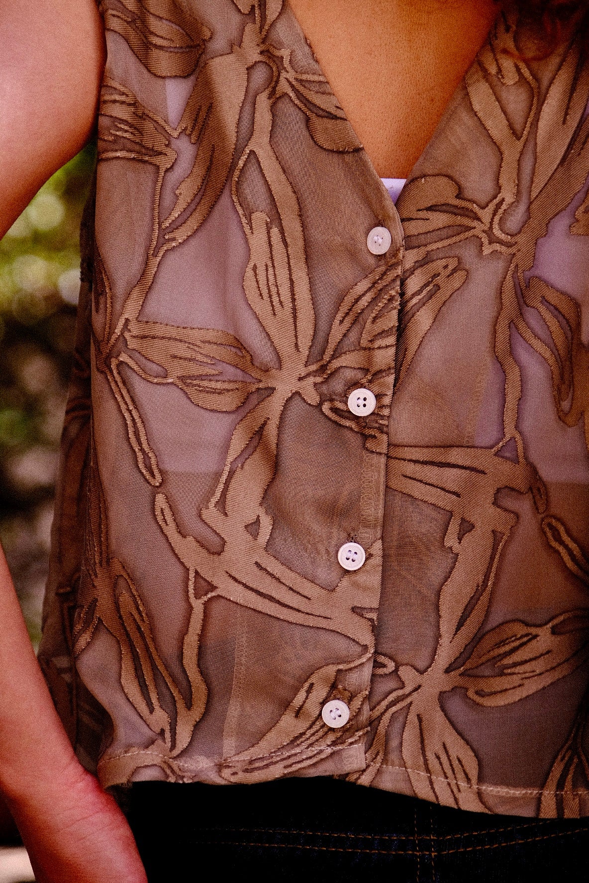 Forever Viscose Button-down Shirt