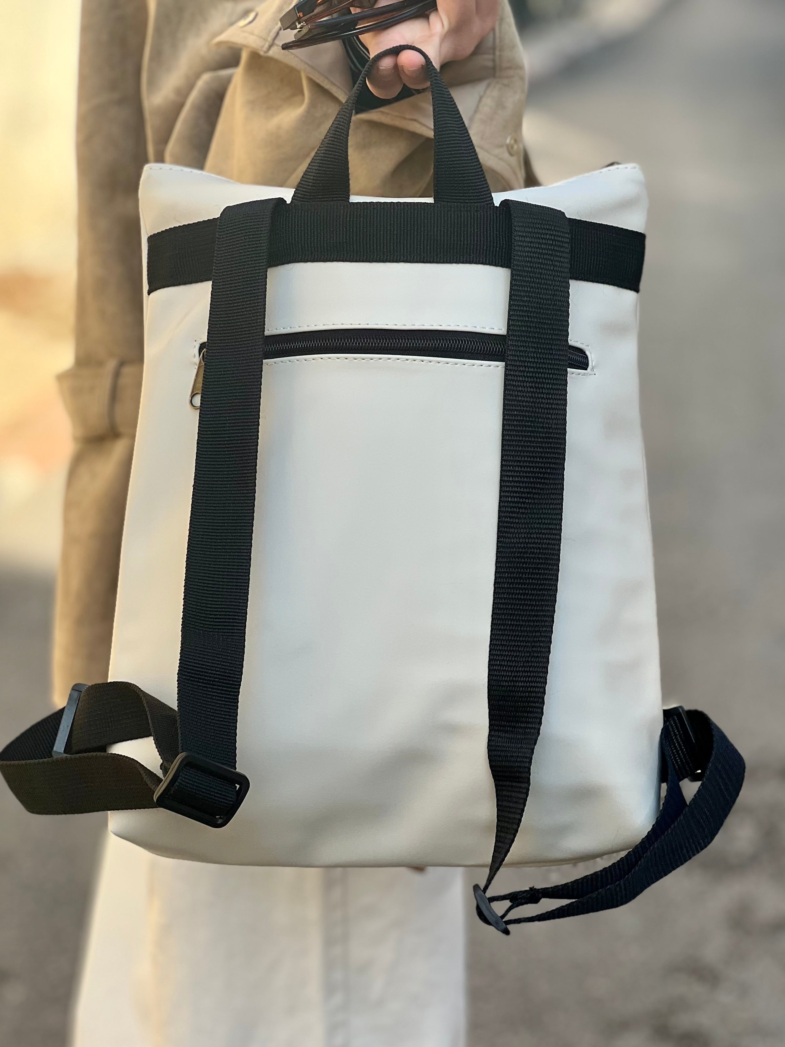 Textured Stone Reut Bag