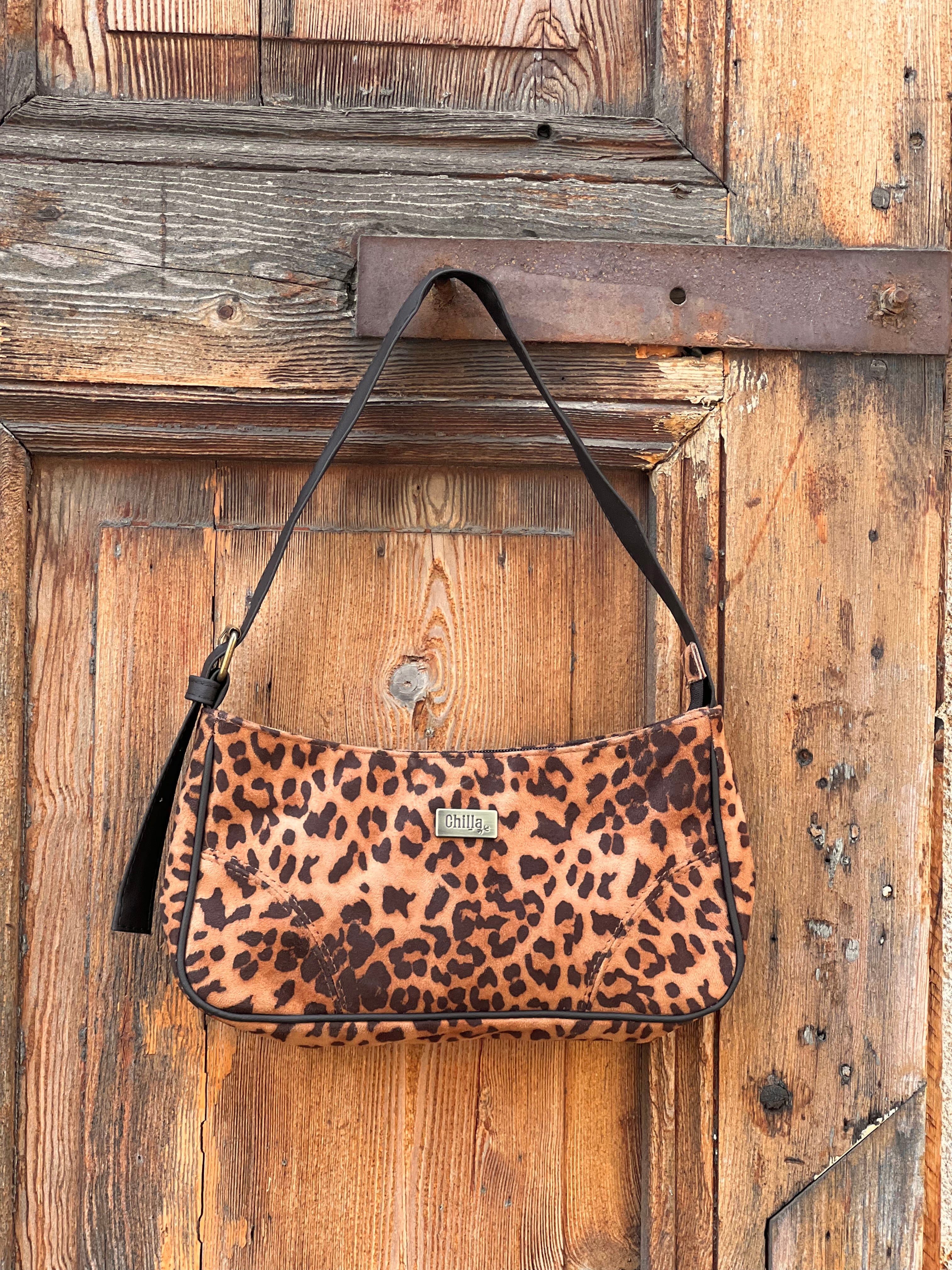 Leopard Print Talo'r Shoulder Bag