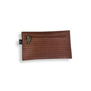 ארנק קטן מוגדל חום צמות