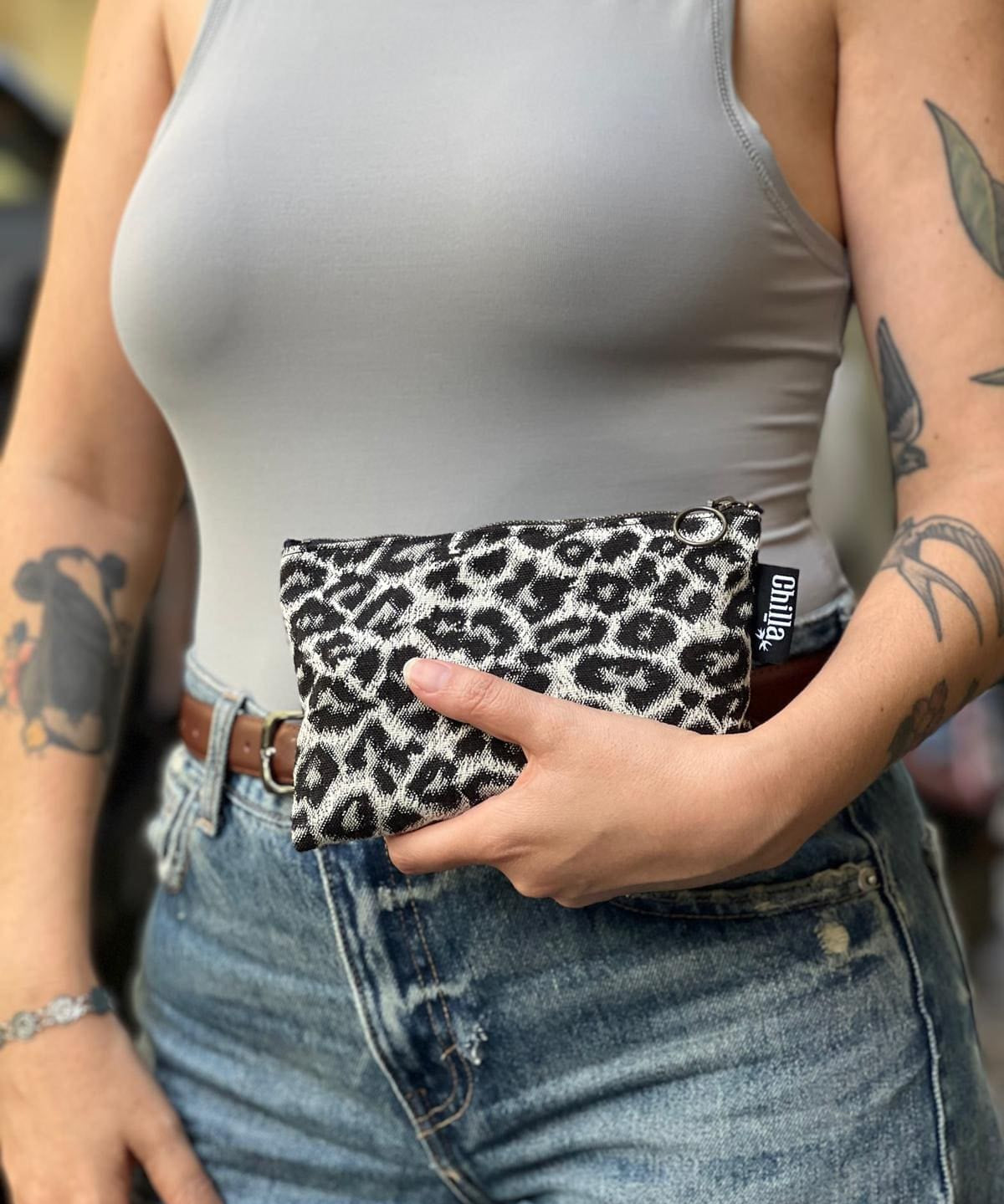 קלמר חדש (קלאץ' קטן) שחור קלאסי דמוי עור