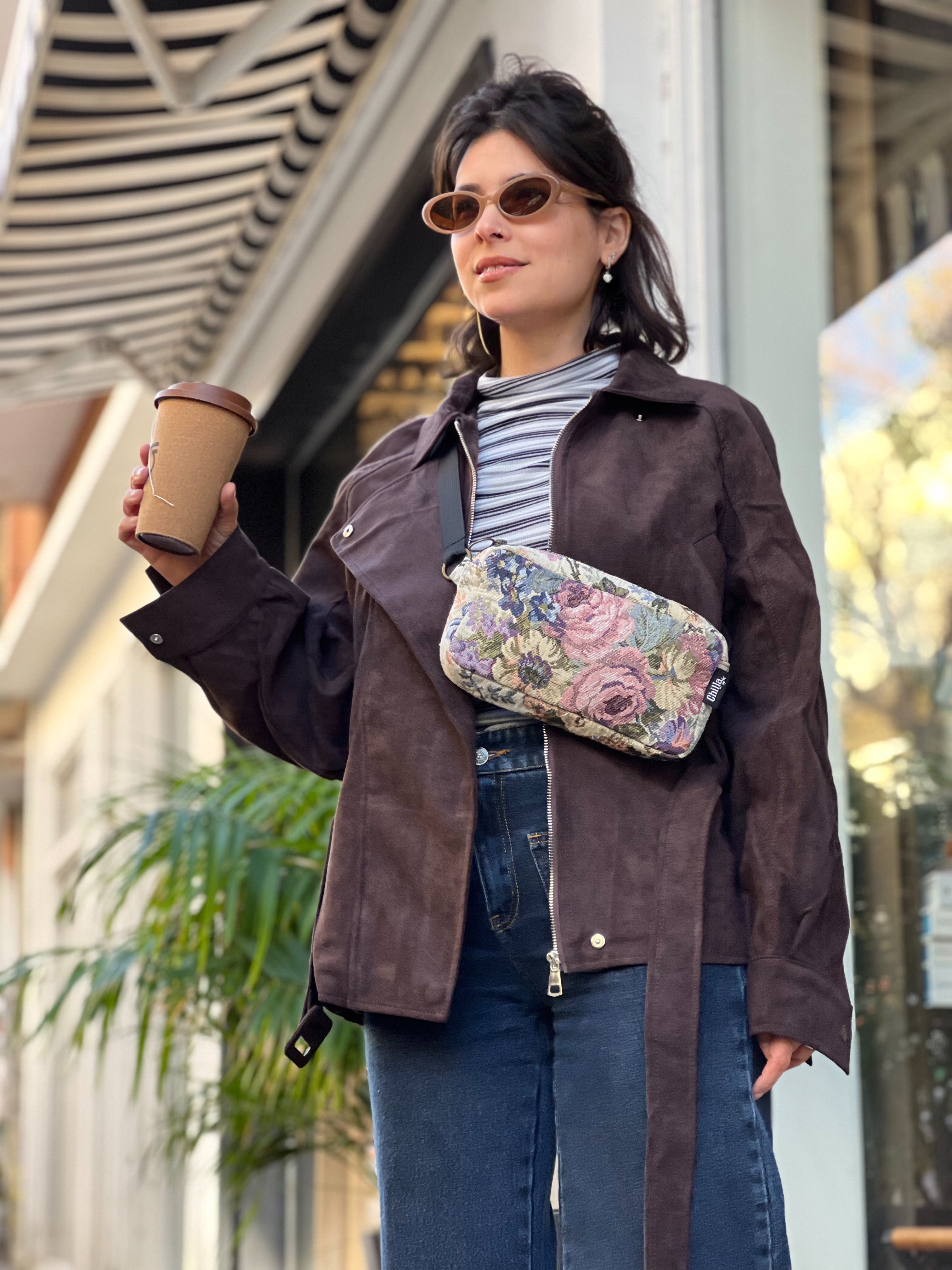 '' Vintage Cream Lawrence Fanny Pack