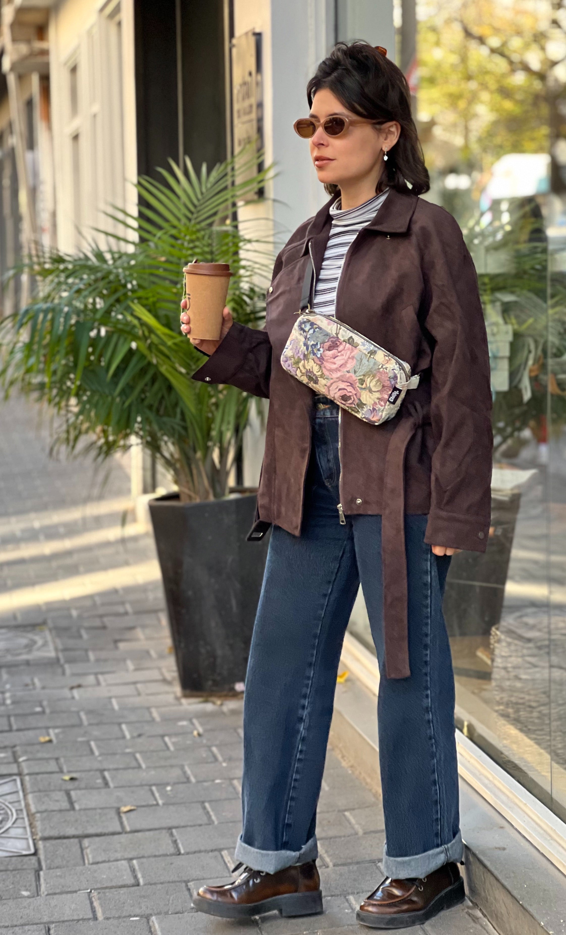 '' Vintage Cream Lawrence Fanny Pack