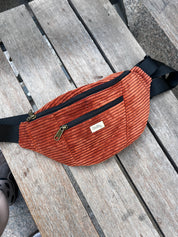 Brown Braids Large Roni Fanny Pack