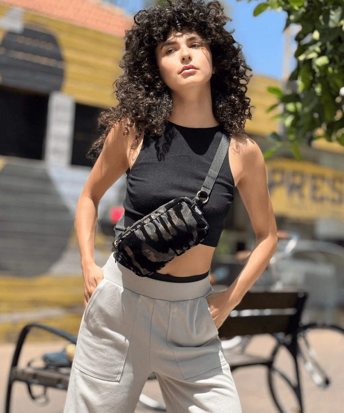 פאוץ' 'לורנס' נגיעות קטיפה