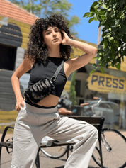 פאוץ' 'לורנס' נגיעות קטיפה