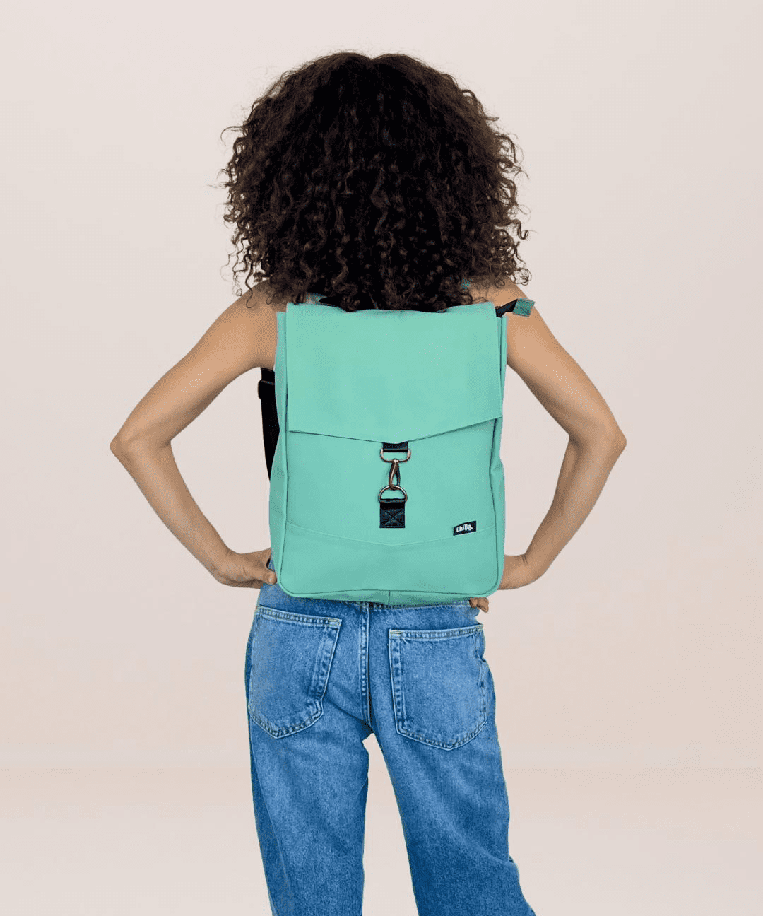 תיק גב סטודנטס בינוני מנטה