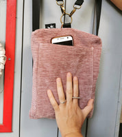 תיק "נעם" ורוד עתיק קורדרוי