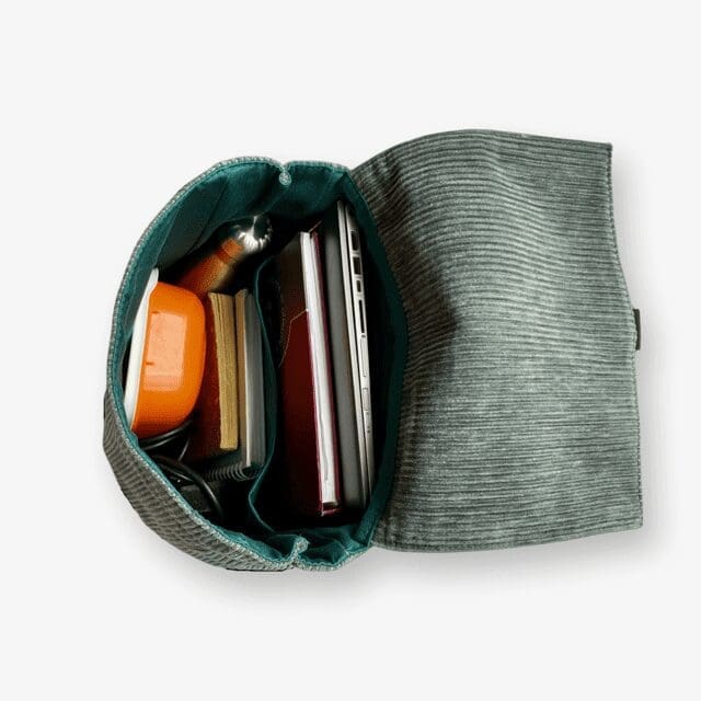 Cream Medium Students Backpack