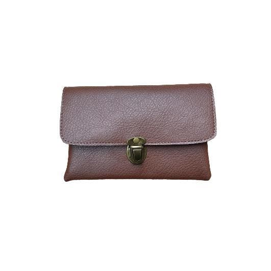 ארנק 'קלאס' חום דמוי עור חדש