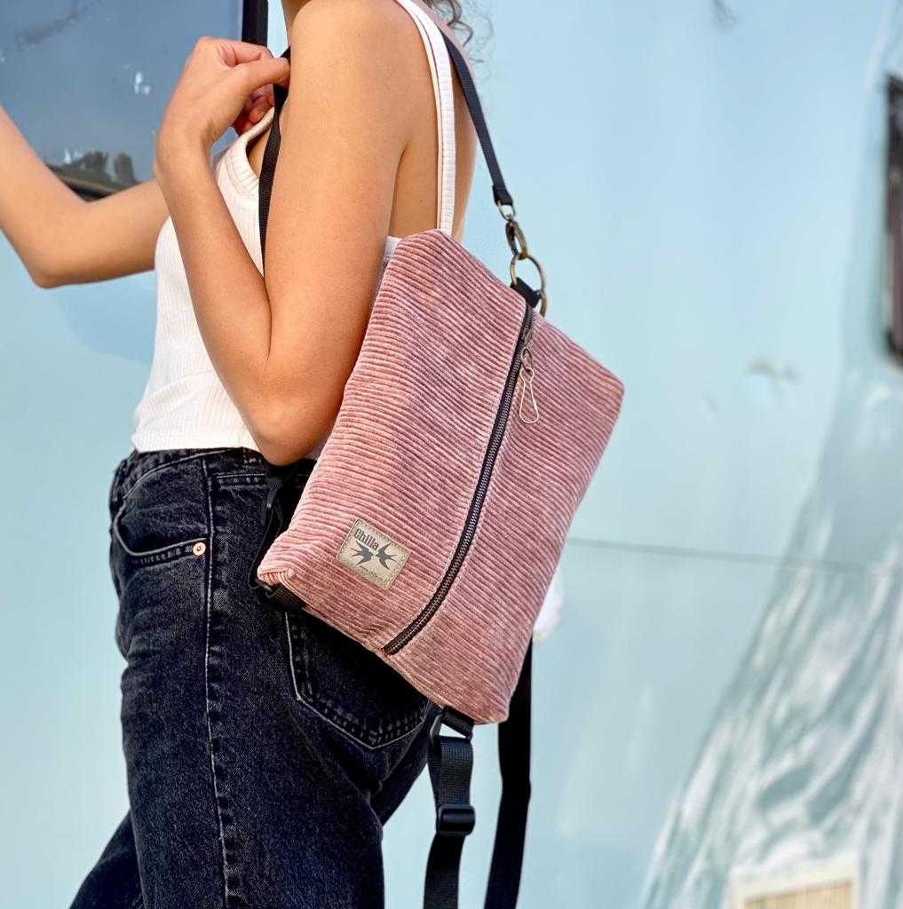 Antique Pink Corduroy Noam Bag