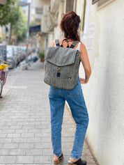 סטודנטס גדול ירוק-אפור קורדרוי