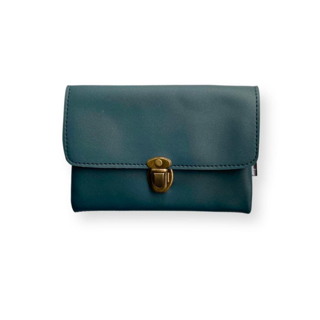 ארנק קלאס ירוק בקבוק כהה