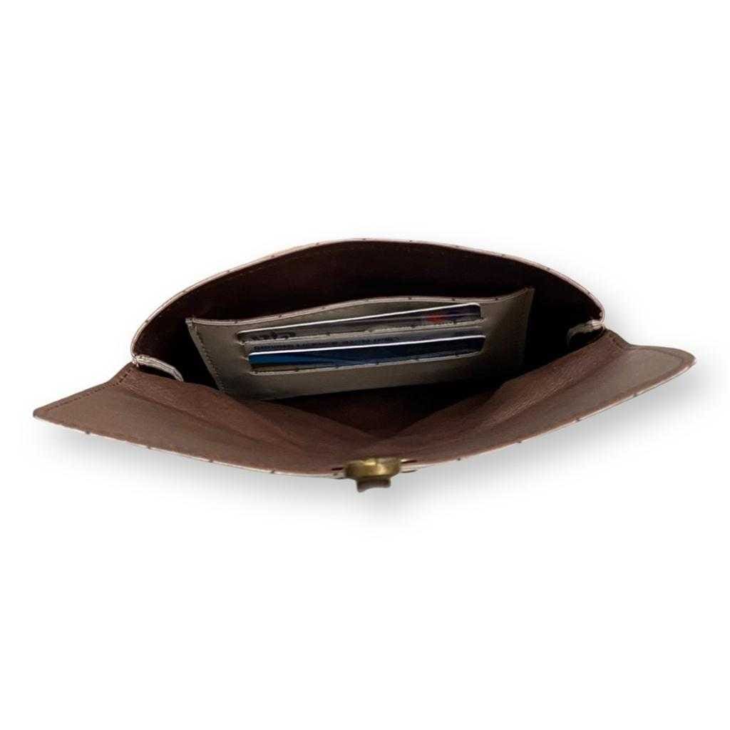 ארנק קלאס ירוק בקבוק כהה