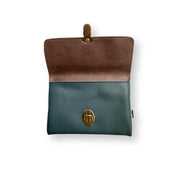 ארנק קלאס ירוק בקבוק כהה