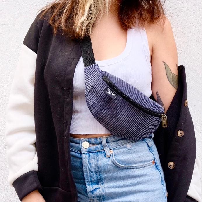 פאוץ' רוני כחול אינדיגו