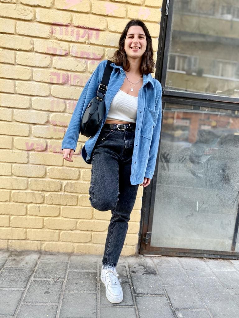 תיק צד ויטל- שחור דמוי עור