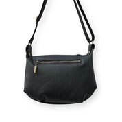 תיק צד ויטל- שחור דמוי עור