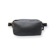 פאוץ' "לורנס" שחור דמוי עור