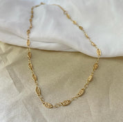 שרשרת 'פלורה' מוזהבת