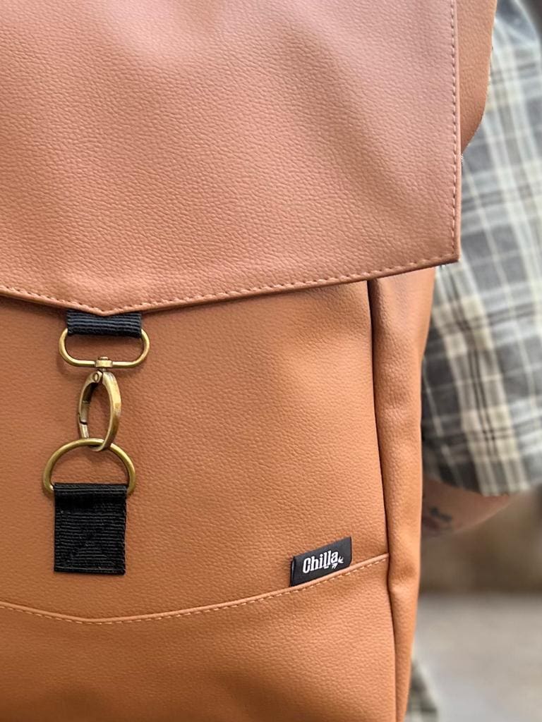 סטודנטס בינוני קאמל טקסטורה דמוי עור