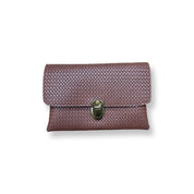 ארנק 'קלאס' חום צמות