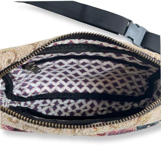 פאוץ' 'לורנס' וינטאג' שמנת