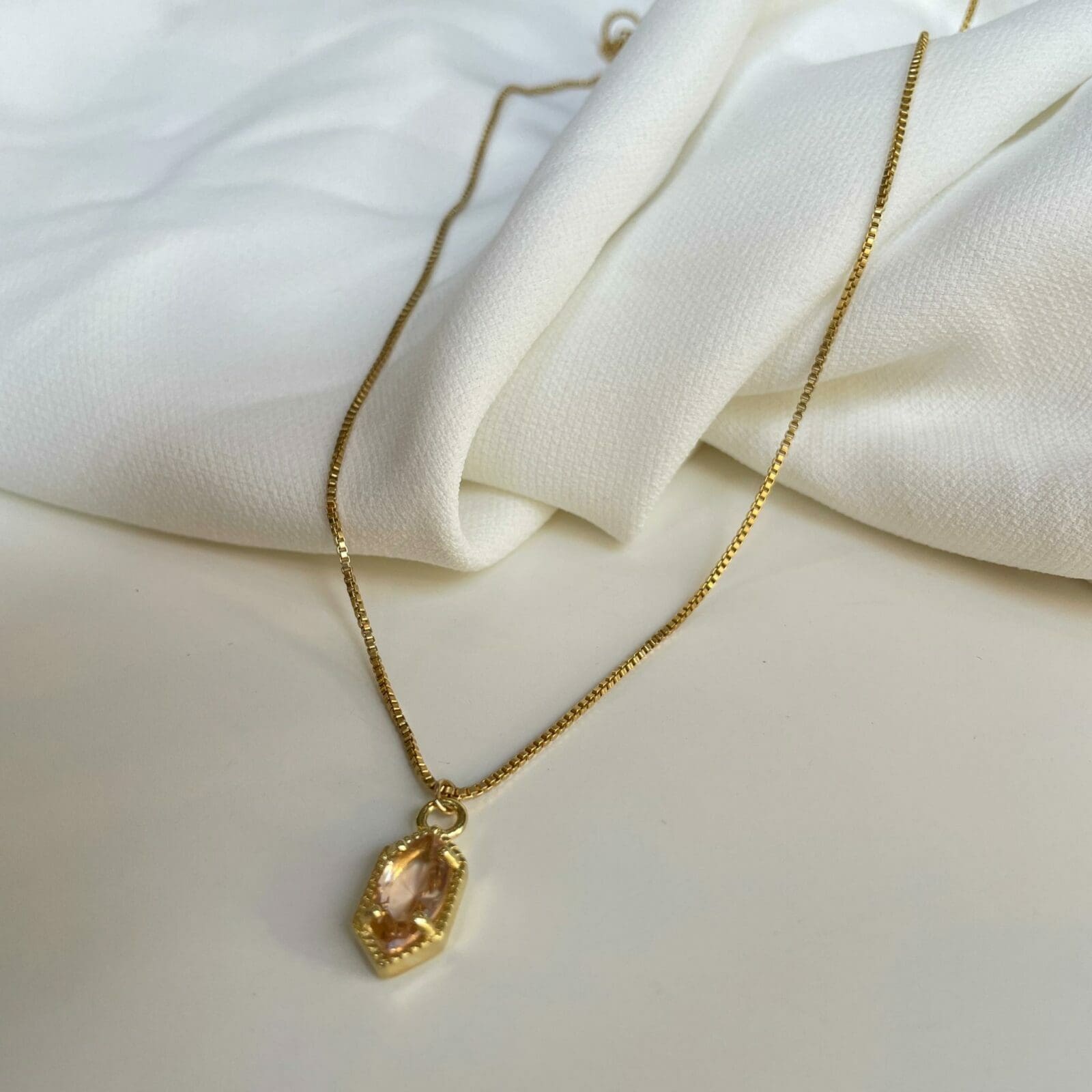 שרשרת ג'ולייט מוזהבת