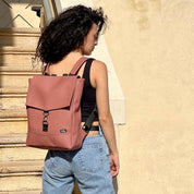 סטודנטס בינוני ורוד עתיק דמוי עור