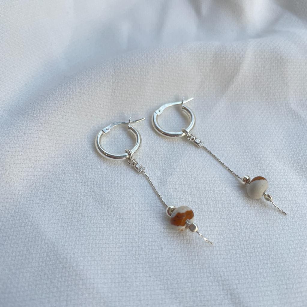 עגילי 'מיקה' כסף 925