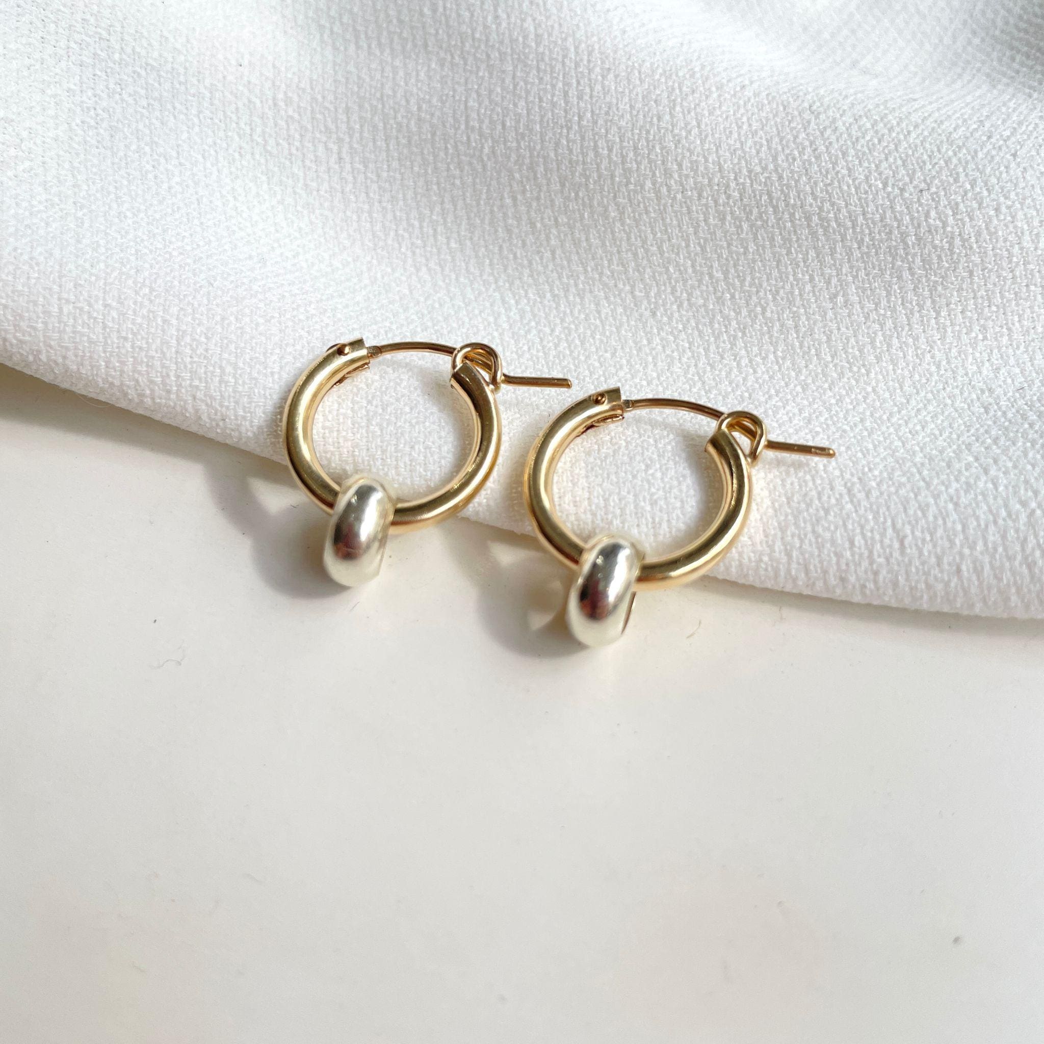 עגילי 'Koren' גולדפילד