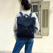 תיק סטודנטס שחור קורדרוי