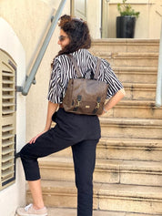 תיק גב/צד Jaffa חום