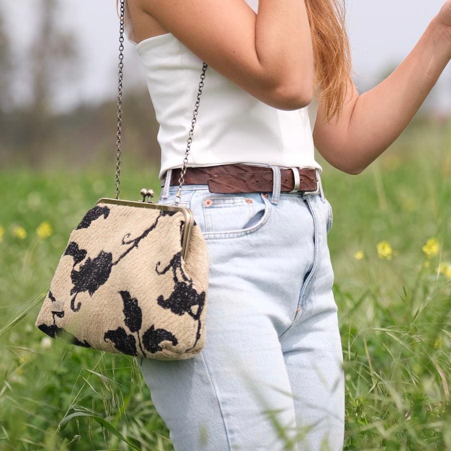 תיק צד ולרי שמנת עיטורים