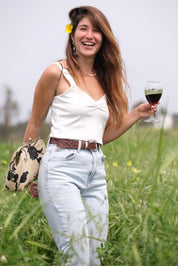 תיק צד ולרי שמנת עיטורים