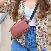 פאוץ' "לורנס" ורוד עתיק