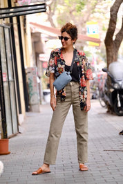 פאוץ' 'לורנס' תכלת נובוק