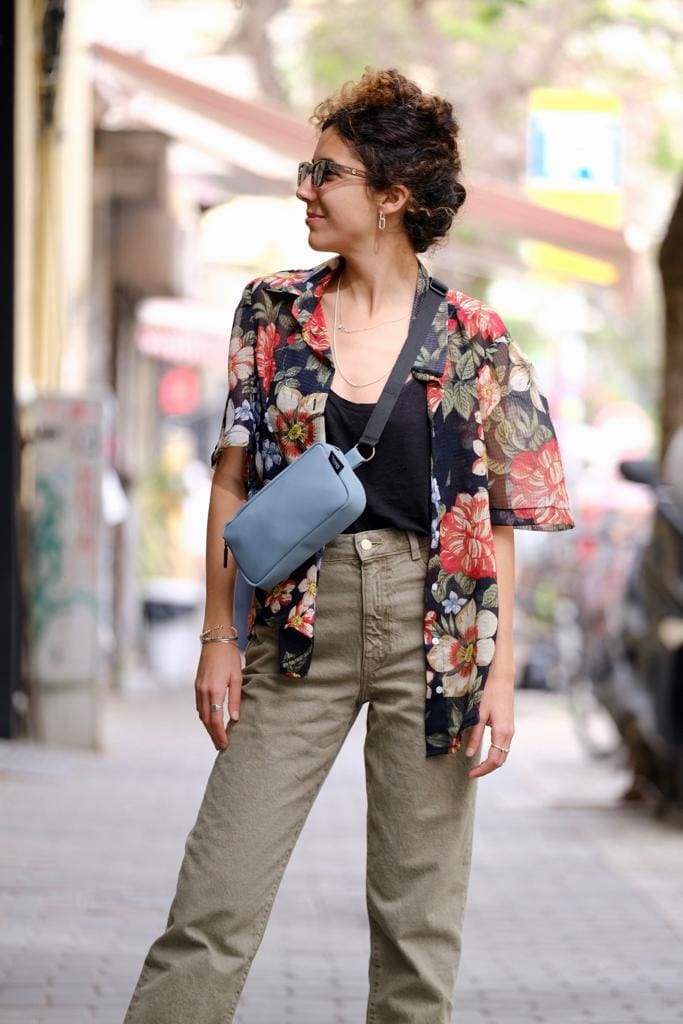 פאוץ' 'לורנס' תכלת נובוק