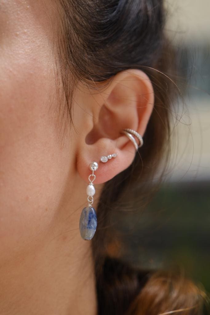 עגילי 'Koli' כסף 925