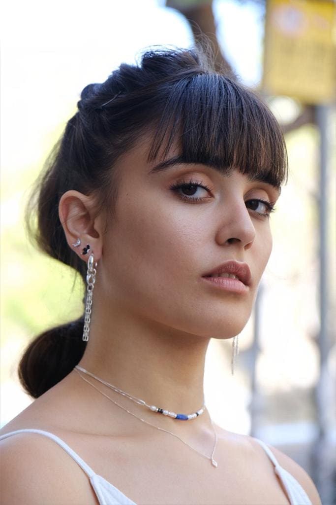 עגילי 'Luna' כסף 925