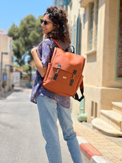 תיק גב Unicorn כתום חמרה זה השחור החדש